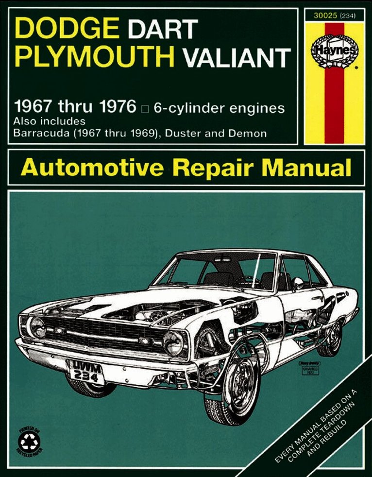 Dodge Dart & Plymouth Valiant (67 - 76)