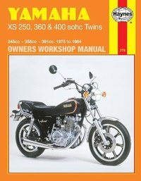 bokomslag Yamaha XS250, 360 & 400 sohc Twins (75 - 84) Haynes Repair Manual