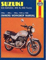 bokomslag Suzuki GS/GSX250, 400 & 450 Twins (79 - 85) Haynes Repair Manual