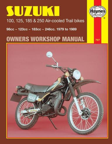 bokomslag Suzuki 100, 125, 185 & 250 Air-Cooled Trail Bikes (79 - 89)