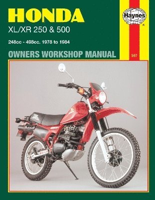 Honda XL/XR 250 & 500 (78 - 84) Haynes Repair Manual 1