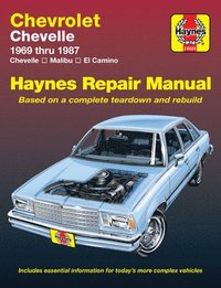 bokomslag Chevrolet Chevelle, Malibu & El Camino (1969-1987) Haynes Repair Manual (USA)