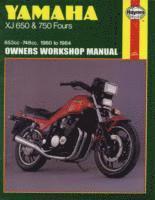 bokomslag Yamaha XJ650 & 750 Fours (80 - 84) Haynes Repair Manual