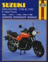 bokomslag Suzuki GS/GSX1000, 1100 & 1150 4-valve Fours (79 - 88) Haynes Repair Manual