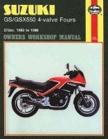 bokomslag Suzuki GS/GSX550 4-valve Fours (83 - 88) Haynes Repair Manual