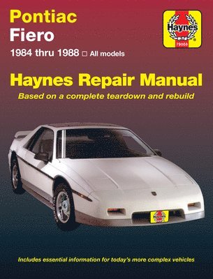 Pontiac Fiero (84 - 88) 1