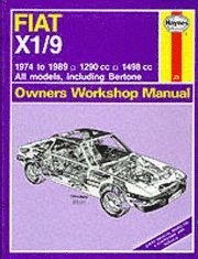 Fiat X1/9 1974-89 Owner's Workshop Manual