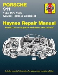 bokomslag Porsche 911 (1965-1989) for Coupe, Targa & Cabriolet Haynes Repair Manual (USA)