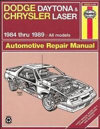 bokomslag Dodge Daytona & Chrysler Laser (84 - 89)
