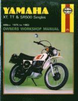 bokomslag Yamaha XT, TT & SR500 Singles (75 - 83)