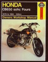 bokomslag Honda CB650 Sohc Fours (78 - 84)