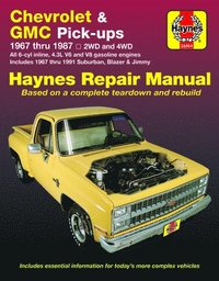bokomslag Chevrolet & GMC Pick Ups (67 - 87)