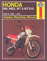 bokomslag Honda MB, MBX, MT & MTX50 (80-93) Haynes Repair Manual