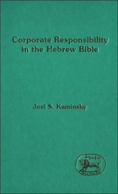 bokomslag Corporate Responsibility in the Hebrew Bible