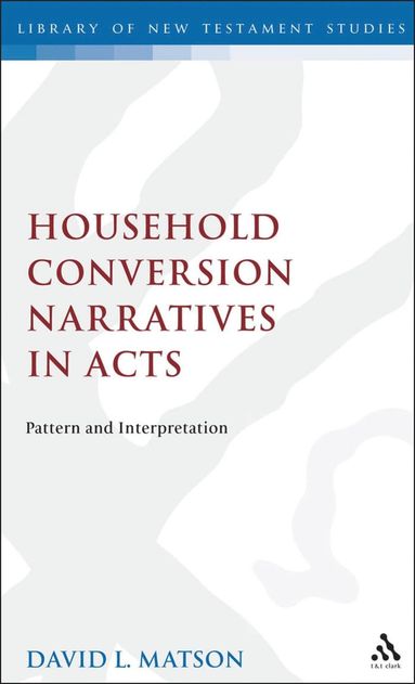 bokomslag Household Conversion Narratives in Acts