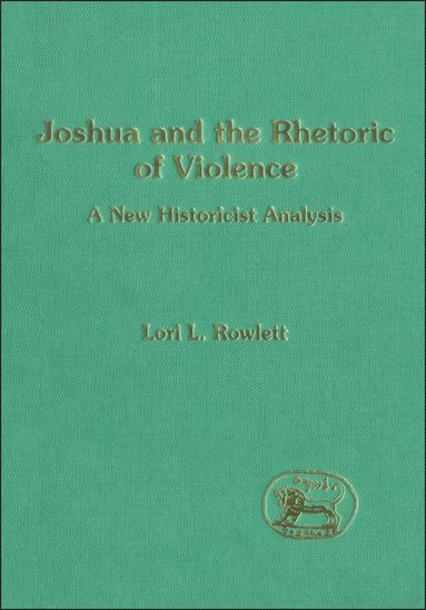 bokomslag Joshua and the Rhetoric of Violence