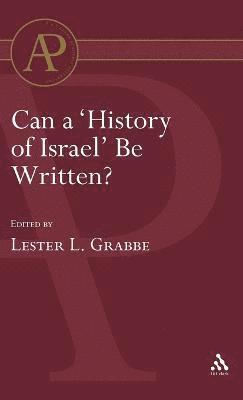 Can a 'History of Israel' Be Written? 1