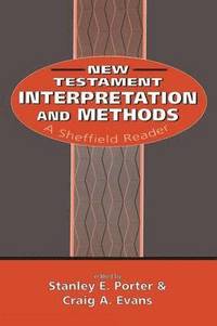 bokomslag New Testament Interpretation and Methods