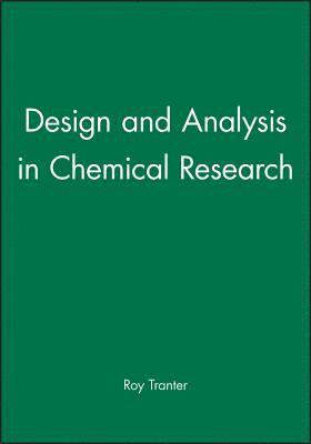 Design and Analysis in Chemical Research 1