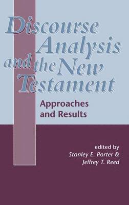 bokomslag Discourse Analysis and the New Testament