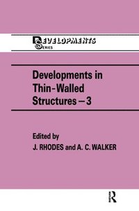 bokomslag Developments in Thin-Walled Structures - 3