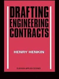 bokomslag Drafting Engineering Contracts
