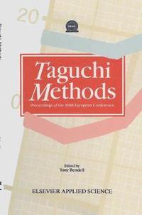 bokomslag Taguchi Methods