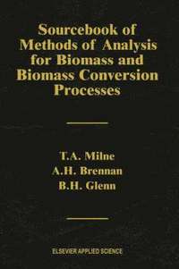 bokomslag Sourcebook of Methods of Analysis for Biomass and Biomass Conversion Processes