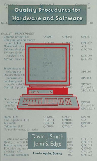 bokomslag Quality Procedures for Hardware and Software