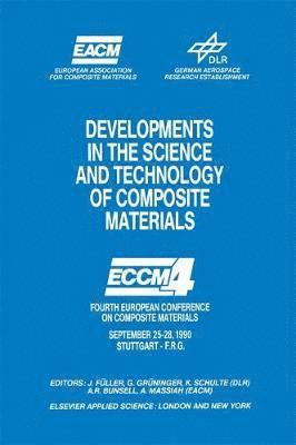 bokomslag Developments in the Science and Technology of Composite Materials