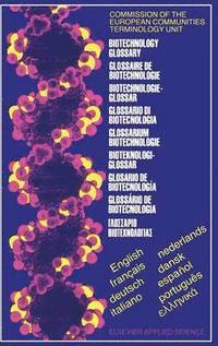 bokomslag Biotechnology Glossary