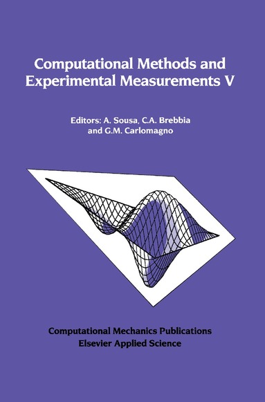 A. Sousa, C.A. Brebbia, G.M. Carlomagno - Computational Methods and Experimental Measurements V, Inbunden