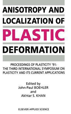 bokomslag Anisotropy and Localization of Plastic Deformation