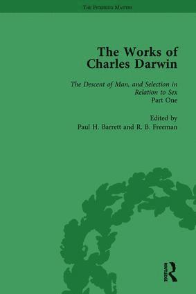 Paul H Barrett, Paul H. Barrett - Works of Charles Darwin: v. 21: Descent of Man, and Selection in Relation to Sex (, with an Essay by T.H. Huxley), Inbunden