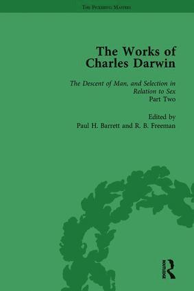 Works of Charles Darwin: v. 22: Descent of Man, and Selection in Relation to Sex (, with an Essay by T.H. Huxley)