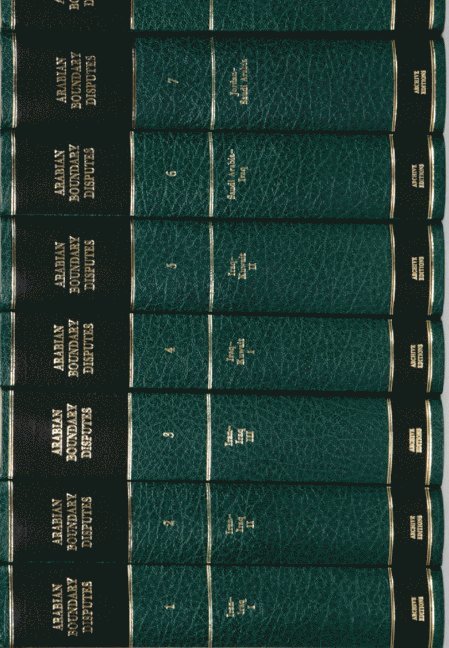 R. Schofield - Arabian Boundary Disputes 20 Volume Hardback Set, Inbunden
