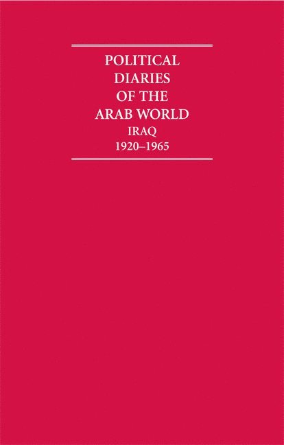 R. Jarman - Political Diaries of the Arab World: Iraq 1920-1965 8 Volume Hardback Set, Inbunden