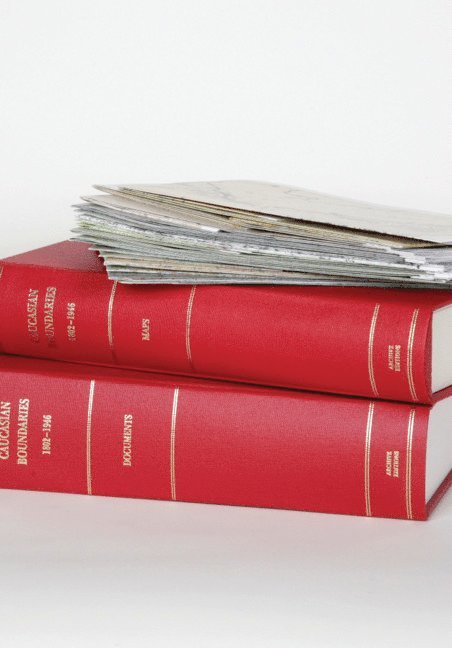 A. Burdett - Caucasian Boundaries 1802-1946 Hardback Document and Boxed Map Set: Documents and Maps, Inbunden