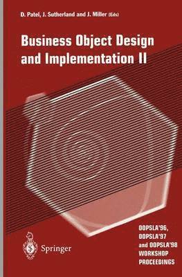 Business Object Design and Implementation II 1