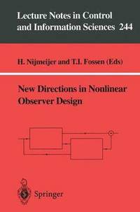 bokomslag New Directions in Nonlinear Observer Design