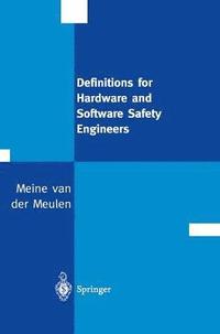 bokomslag Definitions for Hardware and Software Safety Engineers