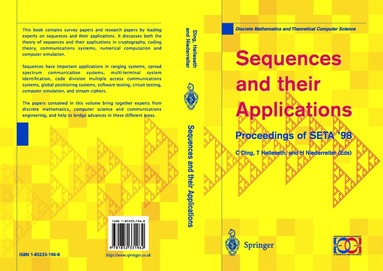 C. Ding, T. Helleseth, H. Niederreiter - Sequences and their Applications, Häftad