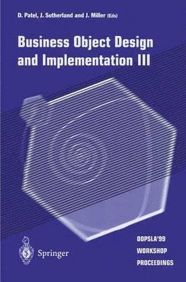 bokomslag Business Object Design and Implementation III