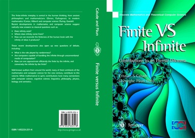Cristian S. Calude, Gheorghe Paun - Finite Versus Infinite, Häftad