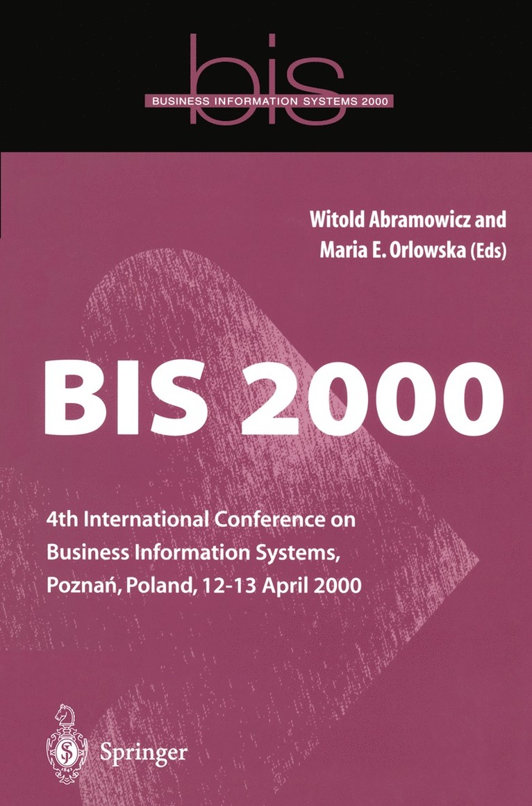 Witold Abramowicz, Maria E. Orlowska - BIS 2000, Häftad
