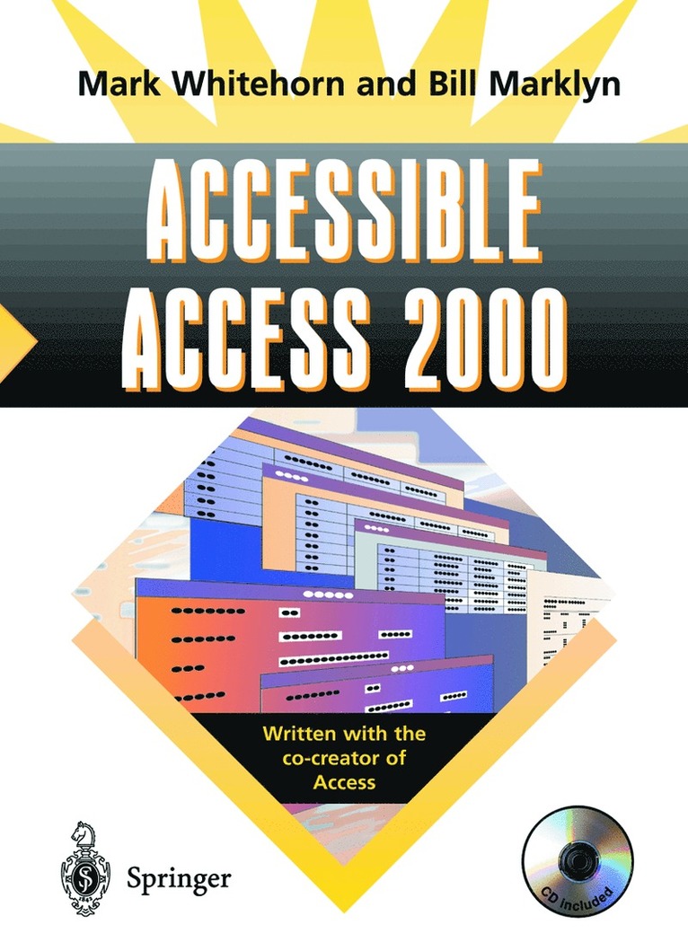 Mark Whitehorn, Bill Marklyn - Accessible Access 2000, Häftad