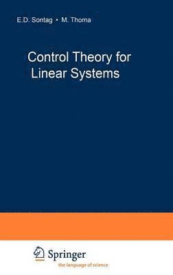 Control Theory for Linear Systems 1