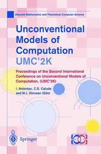 bokomslag Unconventional Models of Computation, UMC2K