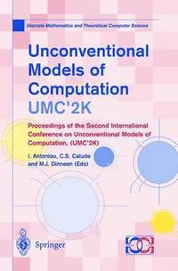 bokomslag Unconventional Models of Computation, UMC'2K