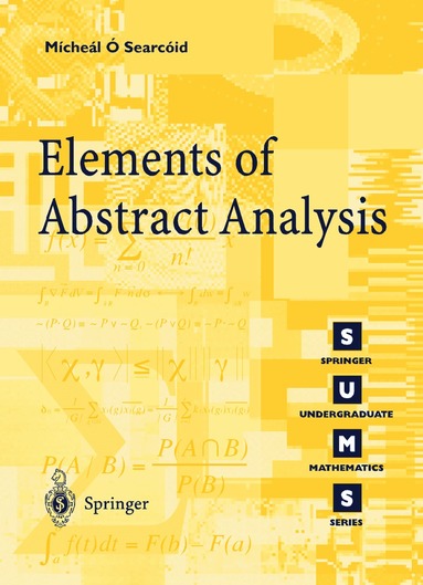 Mícheál O'Searcoid - Elements of Abstract Analysis, Häftad